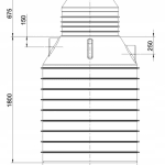 Oczyszczalnia biologiczna 4000L JFC H6 + GRATISY + DARMOWA DOSTAWA