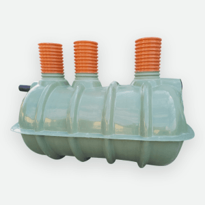 Osadniki gnilne do oczyszczalni z drenażem