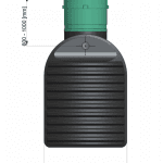 Zbiornik 3000 L JFC OS3000 | Oczyszczalnia, Osadnik Gnilny, Deszczówka | Gratisy
