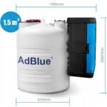Zbiornik na AdBlue 1500L Swimer BLUE TANK ELJPS EL BASIC