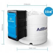 Zbiornik na AdBlue 2500L Swimer BLUE TANK ELJPS EL PRESTIGE
