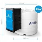 Zbiornik na AdBlue 2500L Swimer BLUE TANK ELJPS EL BASIC