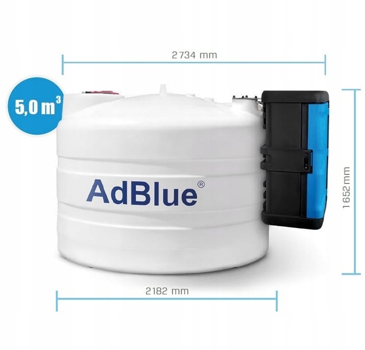 Zbiornik na AdBlue 5000L Swimer BLUE TANK ELJPS EL BASIC
