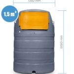 Zbiornik Na Olej Napędowy Swimer Tank 1500L ECO-LINE EXCLUSIVE