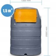 Zbiornik Na Olej Napędowy Swimer Tank 1500L ECO-LINE Basic Plus