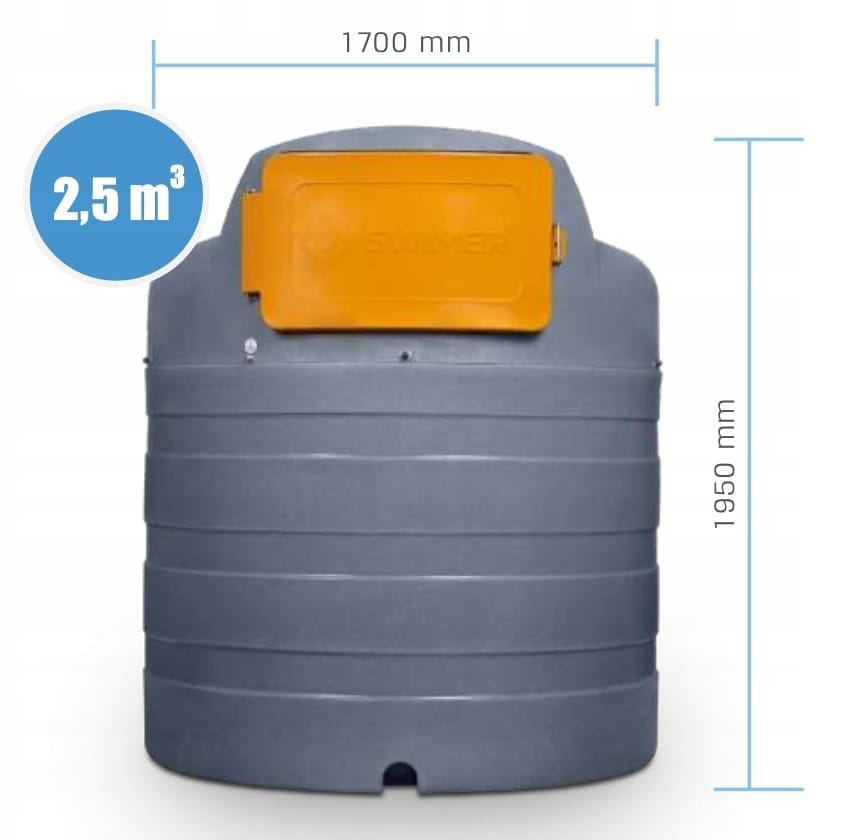 Zbiornik Na Olej Napędowy Swimer Tank 2500L ECO-LINE EXCLUSIVE