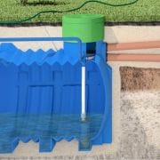 Zbiornik na szambo, deszczówkę 3000L JPR AQUA grubsza ścianka zbiornika