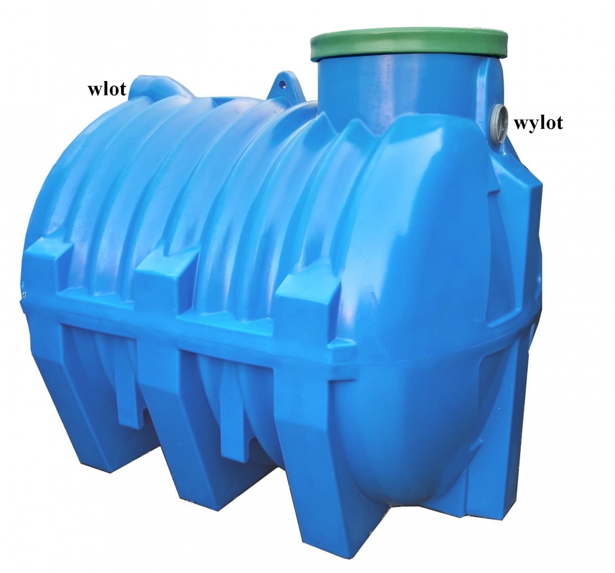 montaż szamba przy wodach gruntowych - zbiornik na szambo 3000l JPR