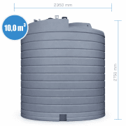 Zbiornik na olej opałowy 10000L Swimer Comfort-Line jednopłaszczowy wewnętrzny
