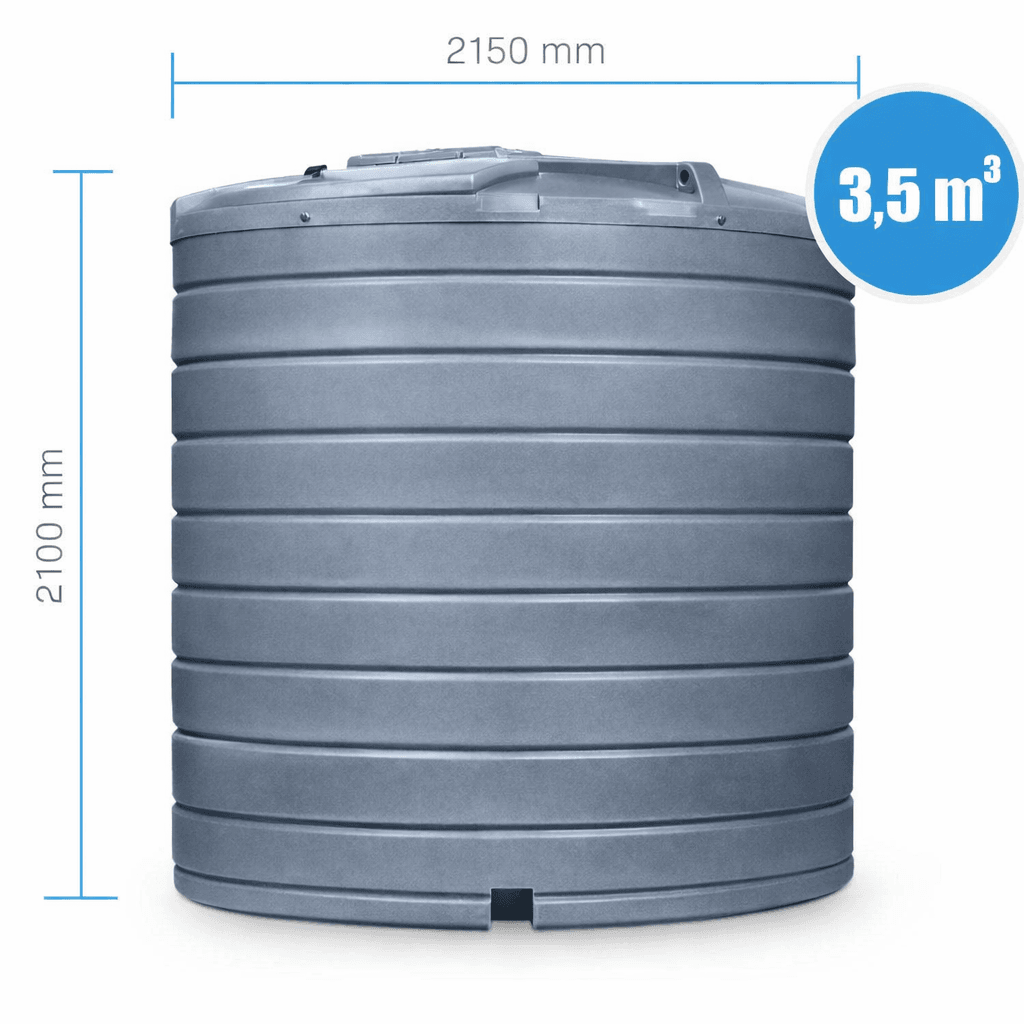 Zbiornik na olej opałowy 3500L Swimer Comfort-Line dwupłaszczowy wewnętrzny