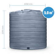 Zbiornik na olej opałowy 5000L Swimer Comfort-Line dwupłaszczowy zewnętrzny